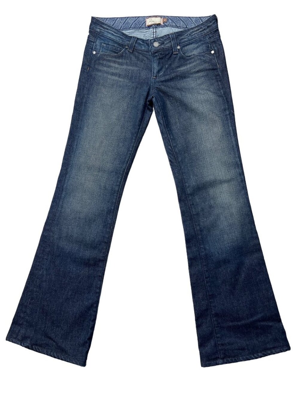 Paige Laurel Canyon Low Rise Bootcut Jeans Size 27